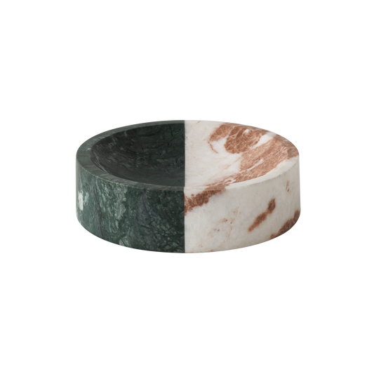 Greg Natale Polar Bowl Foresta & Terracotta Marble