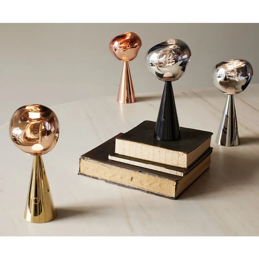 TOM DIXON MELT PORTABLE SILVER LED (PRE-ORDER)