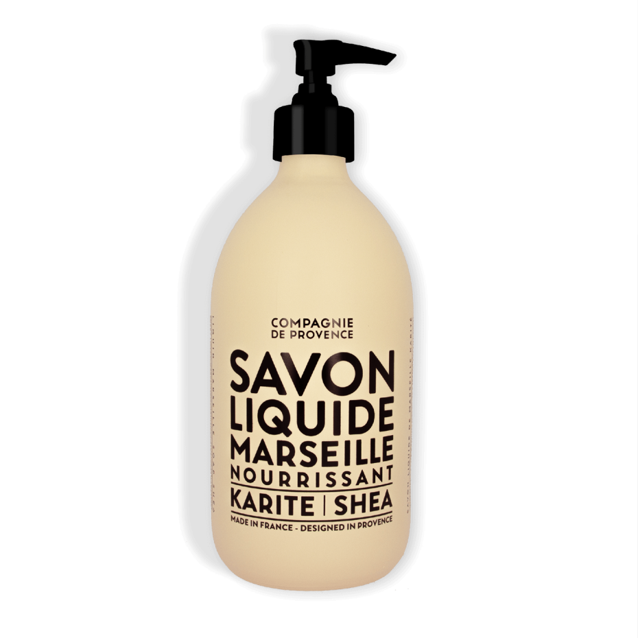 SAVON LIQUIDE MARSEILLE | NOURRISSANT NOURISHING LIQUID SOAP | KARITE SHEA