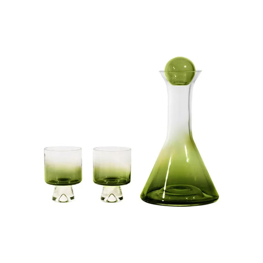 TOM DIXON TANK WINE GIFT SET GREEN