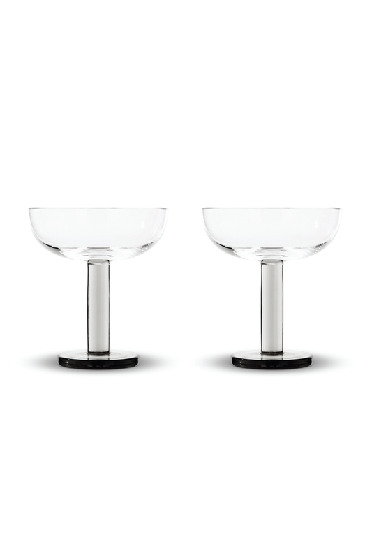 TOM DIXON PUCK COUPE GLASSES PAIR (PRE-ORDER)