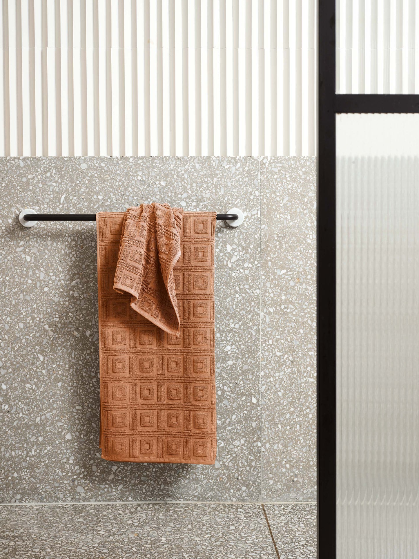 Greg Natale Astoria Towels Terracotta