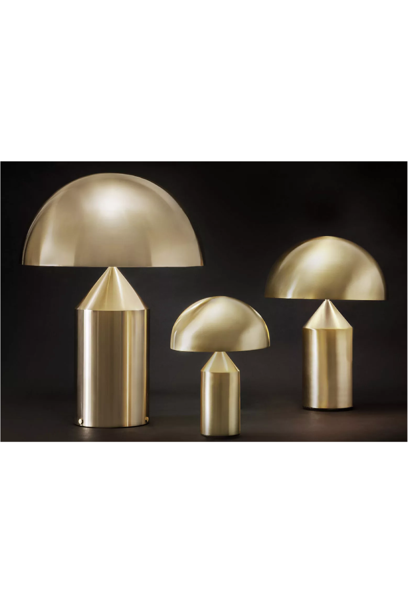 Gold small best sale table lamp